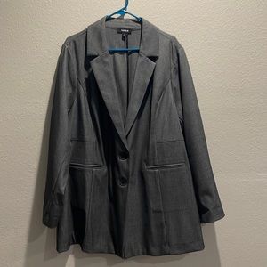 Torrid Studio Luxe long line blazer